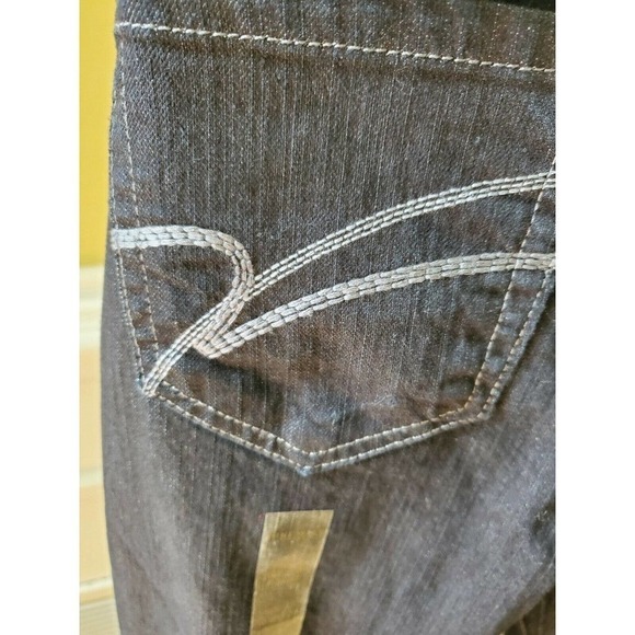NWT NEW NINE WEST BOOTCUT DARK JEANS SZ 10/29 - Picture 10 of 11